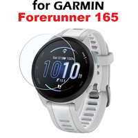 Carcasa de Repuesto para Reloj Garmin Forerunner, de Vidrio Templado Transparente HD HUANLONG, Altamente Sensible, Resistente a Arañazos y Anti-Burbujas