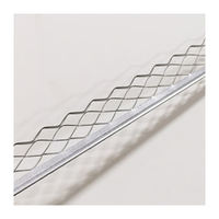 Perle d'angle en acier galvanisé de qualité supérieure pour un renforcement optimal dans les applications de stuc
