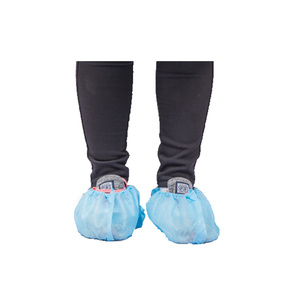 Couvre-chaussures jetables en PP Non tissé Anti-poussière, couvre-chaussures antidérapants à usage unique, fabriqués à la Machine - Product Image 1