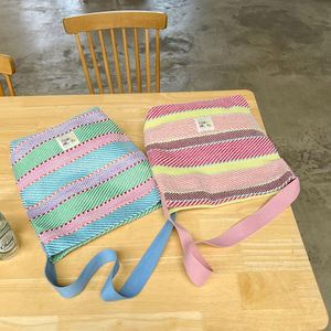 Sweet Girl Cotton <b>Nylon</b> Shopping <b>Tote</b> <b>Bag</b> Beautiful Custom Logo Large Capacity Folding Recycle Shopping <b>Bags</b> Wholesale - Product Image 4