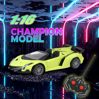 Voiture de course RC BGL2.4g 4 canaux 1:16 pour enfants - Niveau expert Fonction Suivez-moi Utilisation intérieure-extérieure Prête à l'emploi