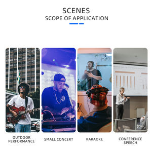 HA400plus Hi-Fi <span class=keywords><strong>4</strong></span> <span class=keywords><strong>canaux</strong></span> métal amplificateur stéréo à faible bruit <span class=keywords><strong>ampli</strong></span> <span class=keywords><strong>casque</strong></span> pour KTV musique Audio mélangeurs enregistrements - Product Image 5