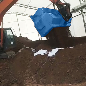 YT-1800 – Nouvelle broyeuse hydraulique à démarrage rapide pour déchets de construction, avec criblage intégré pour excavatrice - Product Image 5