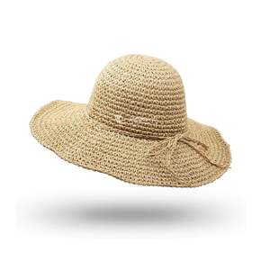 Sombrero de Vaquero Unisex de Rafia, Hecho a Mano, Ligero, Plegable, Estilo Panamá, Sombrero para el Sol, Venta al por Mayor, Vietnam - Product Image 1