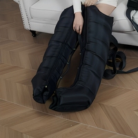 YK-2411 Masseur de jambes à compression d'air à 6 chambres rechargeable pour le soulagement des œdèmes lymphatiques, enveloppant, vente en gros d'usine OEM, sans fil, cadeau