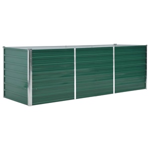 R045 240x80x77cm Garden Raised Bed Big Steel Garden box outdoor metal Gardening Raised Planter pots Raised Bed fruit flowers