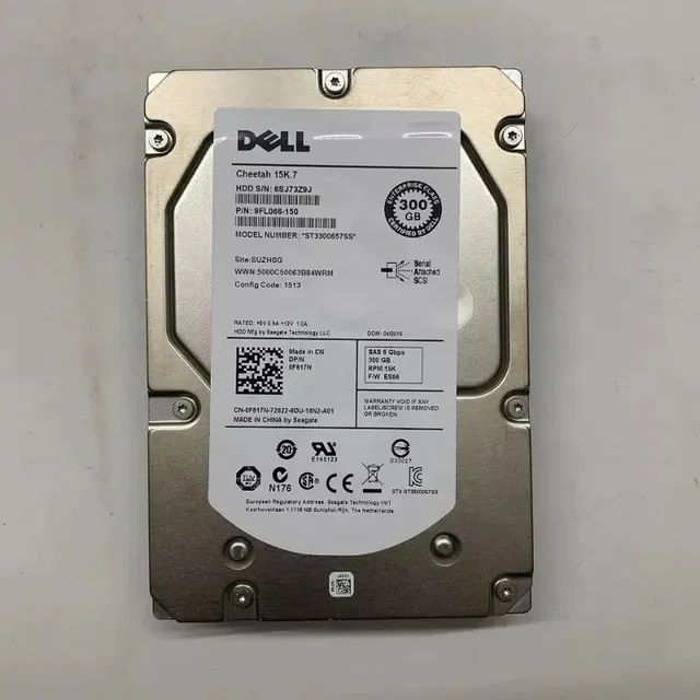 F617N 0F617N Cheetah ST3300657SS 300GB 15K.7 6G 3.5 SAS HDD HARD DRIVE
