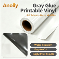 Vinilo Autoadhesivo Imprimible Removible Sin Residuos para Letreros de Gran Formato y Decoración de Interiores