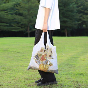 Gahumi <b>Handbag</b> Tote Bag Quality Assurance Fashion Tote Bag Eco Friendly Rich Colors Handled Carrier Canvas Shopping Bag - Product Image 5