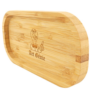 Factory wholesale creative bamboo <b>trays</b> for tea sets, fruit plates, <b>snack</b> plates, and storage <b>trays</b>. Bamboo and wood options - Product Image 4