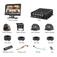 Enregistreur vidéo numérique 1080P 4CH MDVR avec 4G SIM WiFi GPS vidéo véhicule camion CCTV caméra système DVR