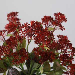 Plantes artificielles parfumées, arrangements floraux de mariage, clématites, fleurs de table pour salon, hortensias imprimés en 3D - Product Image 3