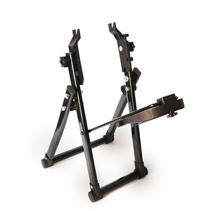 Yueli Bicycle Repair Workstand One Size Black Nylon <b>Folding</b> Wheel Alignment Table for Road Mountain Bike Maintenance - Product Image 4
