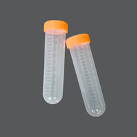 Tubes de Centrifugation Coniques à Fond Rond de Qualité Médicale Jetables 10ml 15ml 50ml en Matière PP