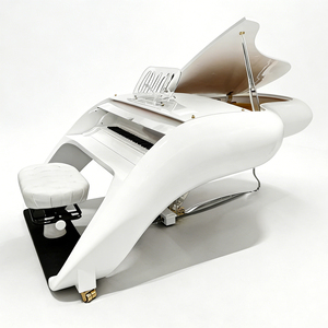 Piano Mecánico Pegasus Blanco Personalizado OEM - Decoración de Lujo para Hoteles 5 Estrellas y Actuaciones en Eventos/Estadios de Lujo - Product Image 1