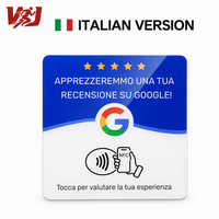 Carte de membre personnalisée de haute qualité avec RFID, NFC, code QR, partage sur les réseaux sociaux, carte d'avis Google, en français pour usage hôtelier, mini-étiquette