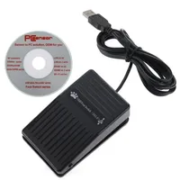 Interruptor de Control de pedal USB, almohadilla de juego de PC, adaptador de ratón de teclado preprograma USB para ordenador, cadena Multimedia, imagen de ultrasonido