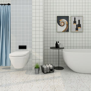 Carrelage Terrazzo Moderne Scintillant 600x600, Carrelage Mural et de Sol en Briques Réfractaires pour Chaînes de Restaurants, Magasins de Vêtements et Salles de Restaurant - Product Image 4