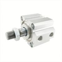 Cylindre à simple action MK504A MKZ3028-BPKG/G/US/3D/3G avec capteur à cellule GMR en acier inoxydable chromé dur