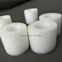 Tube en mousse alvéolée EPE pour transport express, haute élasticité, tube de remplissage en mousse protectrice EPE