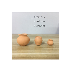 Pots de fleurs en terre cuite, jardinière, faits à la main, sculptés à la main, écologiques, durables, vintage, parfaits pour le jardinage d'intérieur, jardin extérieur - Product Image 2