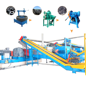 Línea de Producción de Reciclaje de Neumáticos Totalmente Automática, Máquina de Reciclaje de Polvo de Neumáticos, Línea de Producción de Polvo de Caucho a partir de Neumáticos - Product Image 5