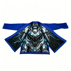 Fabricant de kimonos BJJ sur mesure, sublimation et broderie entièrement personnalisées, uniforme de Jiu-Jitsu brésilien (directement de l'usine) - Product Image 2