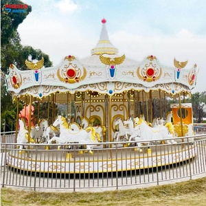 Manèges <span class=keywords><strong>de</strong></span> parc d'attractions, carrousel à 16 places à vendre - Product Image 4