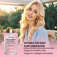 Springland OEM Vital Proteins Collagène Vitamine C Gelée de Konjac Complément de Collagène Peau Saine Collagène Vitamine C Gelée de Konjac