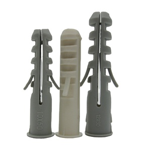 High quality PE nylon screw wall plug plastic wall anchor for structure plastic expansion anchor
