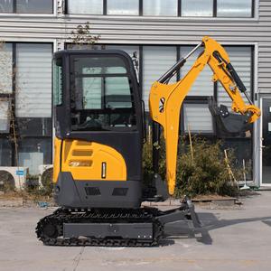 Mini-excavatrice sur chenilles exportée au Canada, pour travaux agricoles, défonçage du sol, défonçage de tranchées, excavatrice EPA - Product Image 3