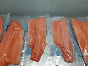 شرائح سمك السلمون الأطلسي المجمدة عالية الجودة كوهو سمك السلمون