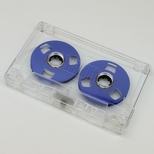 Cinta de casete de bobina abierta Skeleton de 50 minutos, Tipo I, Bias Normal, en blanco, para grabación de audio, mixtape musical, decoración retro, coleccionable, transparente - Product Image 3