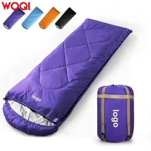 Woqi成人儿童睡袋4季温暖寒冷天气防水轻便便携式野营装备