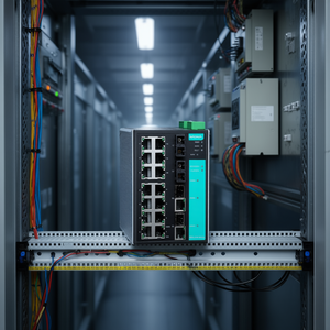 สวิตช์จัดการ Moxa EDS-518A-SS-SC-T แบบ 16 พอร์ต สำหรับติดตั้งบนราง DIN สำหรับอุตสาหกรรม ใช้ในองค์กร รองรับ IEEE 802.3 24V - Product Image 3