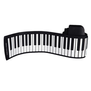 Piano Portátil de 88 Teclas, 140 Voces, <span class=keywords><strong>con</strong></span> Batería, Pedal de Sustain, <span class=keywords><strong>Teclado</strong></span> Plegable - Product Image 4