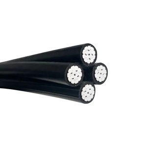 0,6/1kv <span class=keywords><strong>10mm</strong></span> 16mm 25mm Conductor de <span class=keywords><strong>aluminio</strong></span> <span class=keywords><strong>Cable</strong></span> de Paquete Aéreo <span class=keywords><strong>Cable</strong></span> de alimentación eléctrica Abc con aislamiento Xlpe - Product Image 2