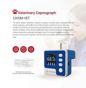 Monitor Veterinario de Capnografía VahnLing CA10M con CO2, ETCO2 y SpO2 - Product Image 3
