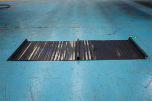 <b>Metal</b> Panel Color Steel Standing Seam Roll Forming Machine Roofing Panel <b>Roller</b> Portable Snap Lock Standing Seam Machines - Product Image 6