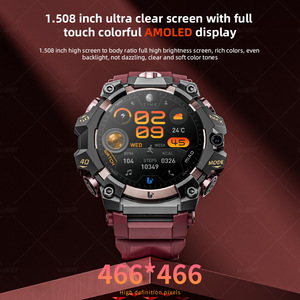 Pour le commerce extérieur, montre connectée 4G AMOLED 1,508 pouces avec système Android indépendant, carte <span class=keywords><strong>SIM</strong></span>, Wi-Fi et suivi de la fréquence cardiaque - Product Image 2