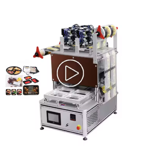 Yt500-4 24 conteneurs/machine à emballer horizontale de rinçage de gaz électrique minimum - Product Image 1