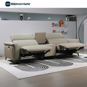 <span class=keywords><strong>Canapé</strong></span> inclinable moderne en cuir <span class=keywords><strong>électrique</strong></span> de luxe pour cinéma, 2 places, en gros, avec recharge <span class=keywords><strong>sans</strong></span> <span class=keywords><strong>fil</strong></span> - Product Image 5