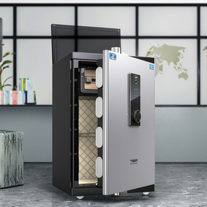 Boîte solide tout acier Accès par empreinte digitale Bureau Hôtel Maison Boîte de sécurité Alarme intelligente Boîte <span class=keywords><strong>simple</strong></span> Mot de passe Coffre-fort Wifi - Product Image 6