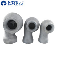 Buse en carbure de silicium coulé monobloc de conception inférieure en pente KMECO Buse de pulvérisation Vortex Whirljet