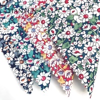 China fabricantes personalizado impresso pequena floral orgânico 100% algodão 100 tecido