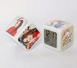 Reloj Despertador Digital LED con Lámina de Aluminio para Sublimación, para Niños - Product Image 3