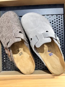 รองเท้าเด็ก Birkenstocks รุ่นสวมแบบสลิปออน หนังแท้ พื้น EVA เพิ่มความสูง ครึ่งหุ้มเต็มเท้า สำหรับฤดูร้อนและฤดูใบไม้ร่วง ดีไซน์ใหม่ - Product Image 1