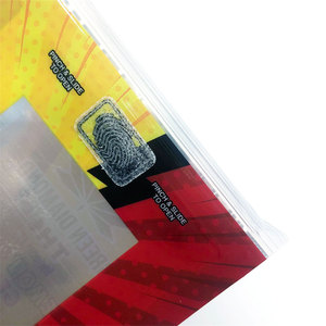 Kantong datar geser tahan anak, kantung segel 3 sisi, kunci ritsleting, Tamper kertas aluminium, kemasan Mylar, tas keluar - Product Image 4