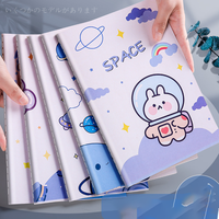 Buku Catatan Spiral Hardcover Gaya Sederhana dan Lucu untuk Perawatan Mata, Cocok untuk Penggunaan di Kantor atau Sekolah