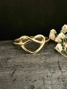 แหวนหัวใจทองคำอินฟินิตี้14K. - Product Image 4